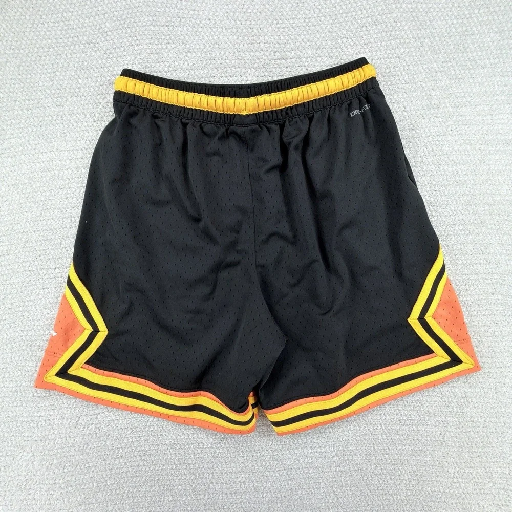 Nike Jordan Dri-Fit Sport Diamond Basketball Shorts Mens XL Black Gym Mesh - Picture 4 of 12